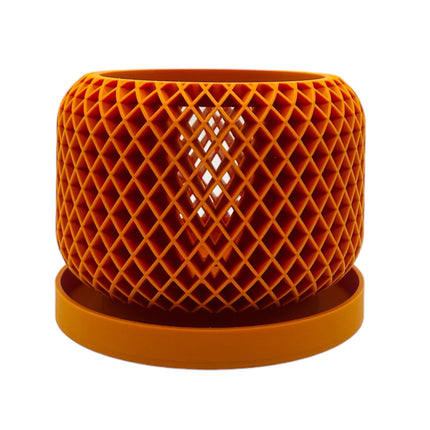 The Agatha Orchid Planter with Tray, 2 sizes, 24 colours